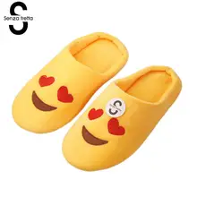 Senza Fretta Women Shoes Winter Warm font b Slippers b font Indoor Floor font b Slippers