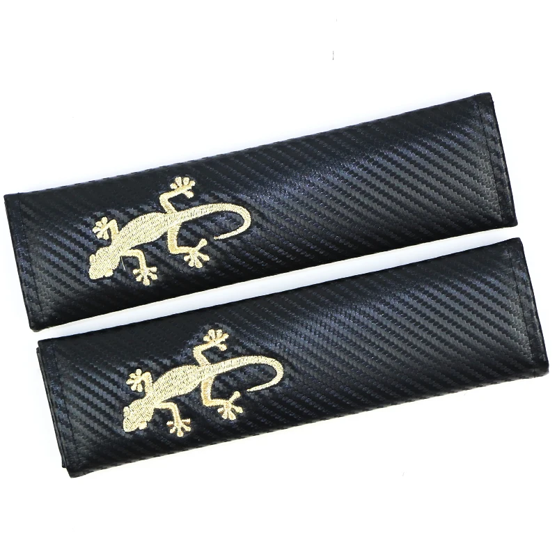 2pcs/set Seat Belt Cover Pad fit for BMW VW Skoda lada renault KIA Subaru audi Peugeot mazda Nissan hyundai byd