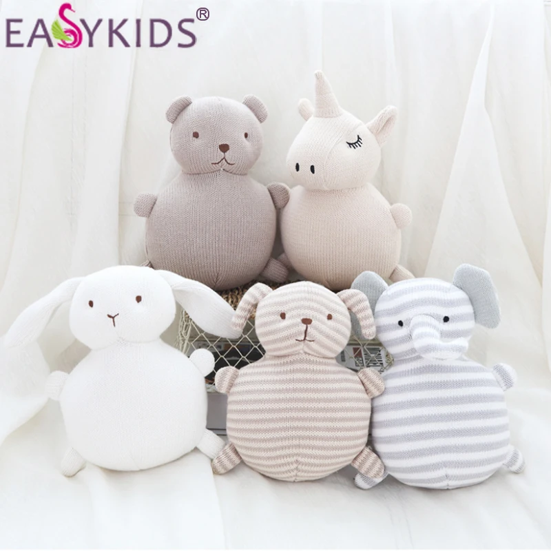 Lovely Cotton Wool Comforting Bell Doll Plush Toys Stuffed Animal Dolls