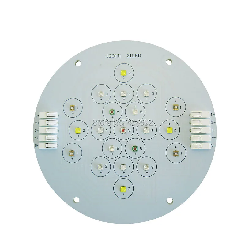 5 канальный 21 светодиод Cree + Semileds Led коралловый излучатель лампа для DIY Ecotch Marine XR30W