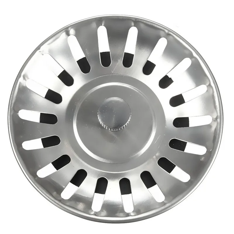

Kitchen Stainless Steel Sink Strainer Plug Drain Stopper Filter Basket Tool Kitchen Sink Filter Floor Cover Basin