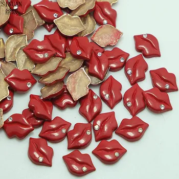 

Lip Rivet Rhinestone Rivets Painted Zinc Alloy Decorative Rivets Studs For Clothing Chinese Beads Decorations For Clothes SINUAN