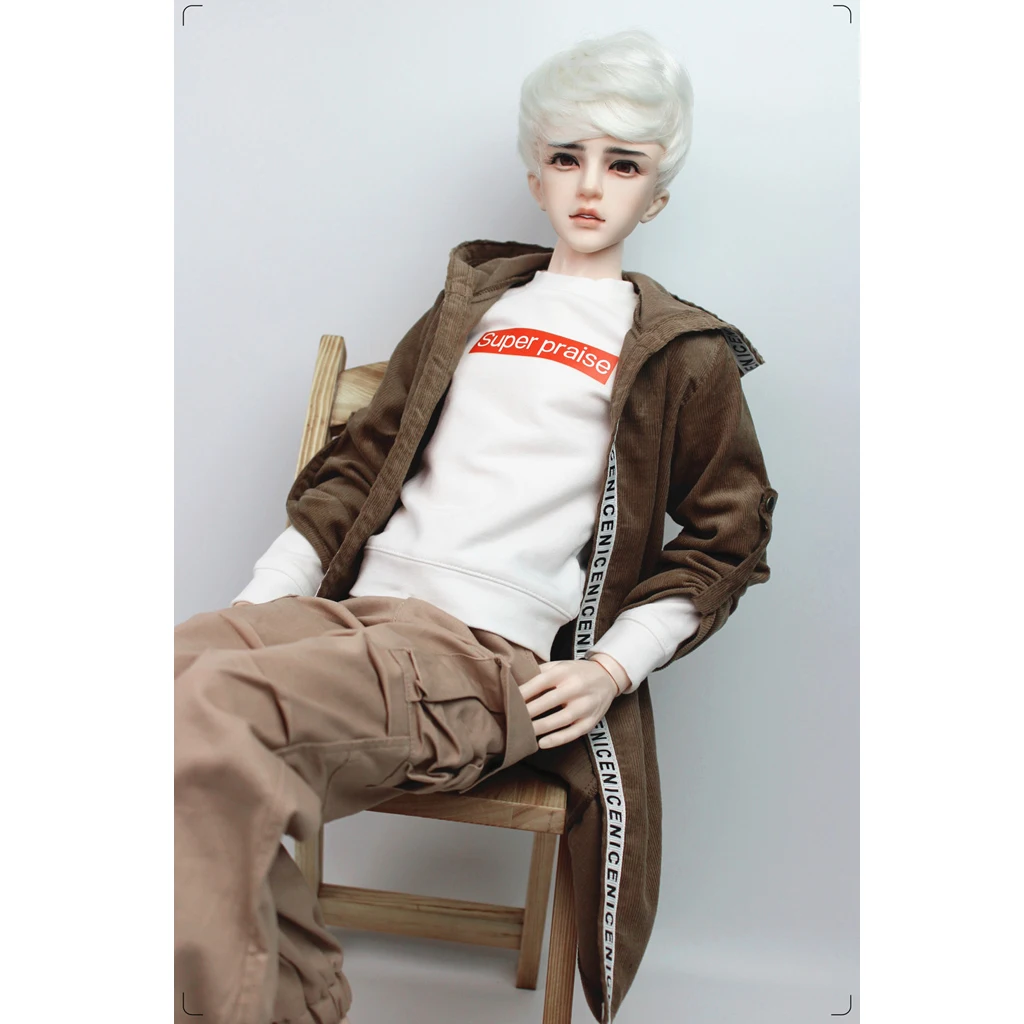 

Fashion 1/3 BJD Uncle Dolls Clothes Sweatshirt + Jacket +Pants Suit for SD for AOD Hound Dollfie Casual Outfit