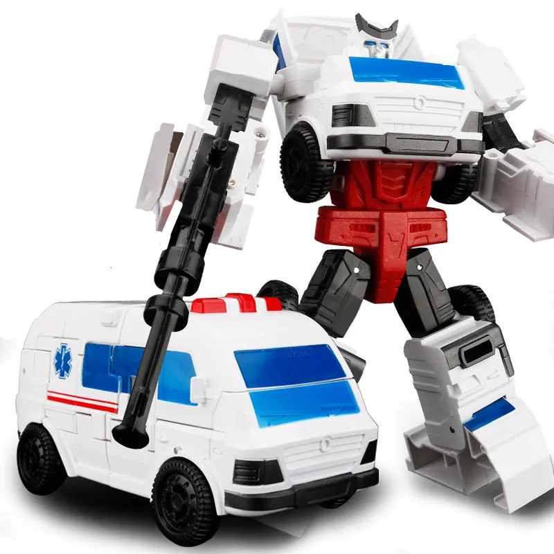 

Newest Transformation Robot Car Toys ABS + Alloy Action Figure Brinquedos Classic Aircraft Tank Military Model Toy Children Gift