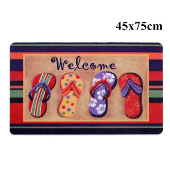 

Free Shipping 40x60cm Color Printed Rectangle Carpet Rug BathMat Doormat Anti-slip Tapetes Para Quato Tapete Para Banh tapis