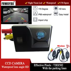 Fuwayda CCD HD Водонепроницаемый парковка мониторы LED Ночное видение 170 заднего вида Камера для oyota Land Cruiser LC 100 120 4500 4700