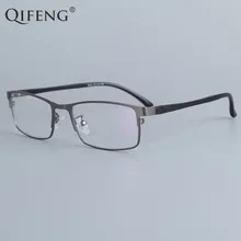 QIFENG оправа для очков, мужские корейские компьютерные оптические очки для близорукости, мужские прозрачные линзы QF6602