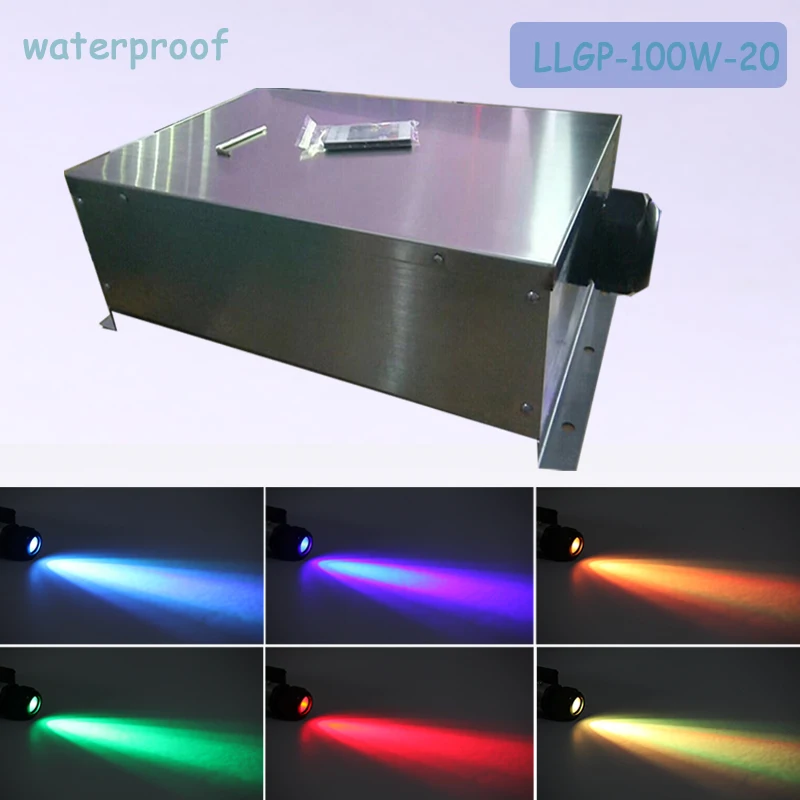 Waterproof Fiber Optic Swimming Pool Light Engine led 100watt-in Optic