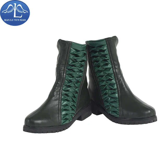manluyunxiao new arrival women shoes for halloween guardians of the galaxy 2 mantis cosplay boots for