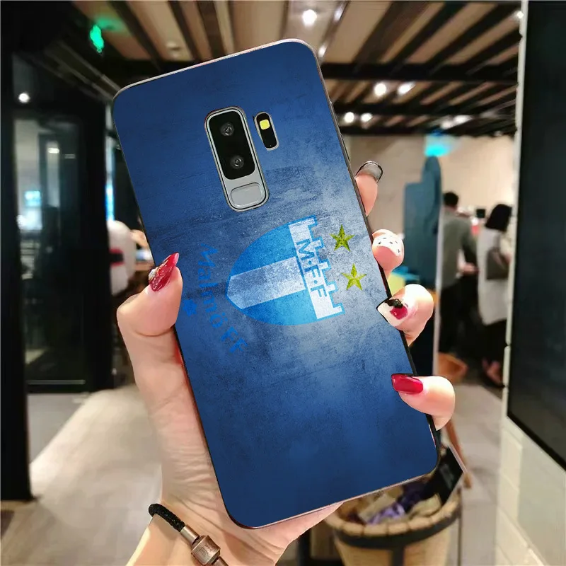 Чехол для телефона Yinuoda Malmo FF Team Ingvi Traustason Galaxy J2RIME J2Pro J4plus J6 черный мягкий