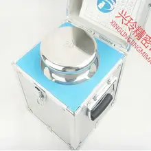 F2 класс 1 шт 20 кг 304 нержавеющей стали цифровые весы гири для калибровки комплект w сертификат, точность упакованы