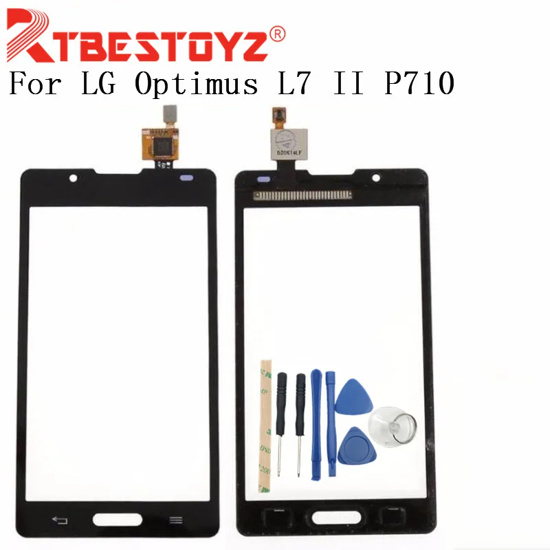 RTBESTOYZ 4 3 &quotдля LG Optimus L7 II P710 и 2 Dual P715 P716 сенсорный экран дигитайзер Датчик внешнее