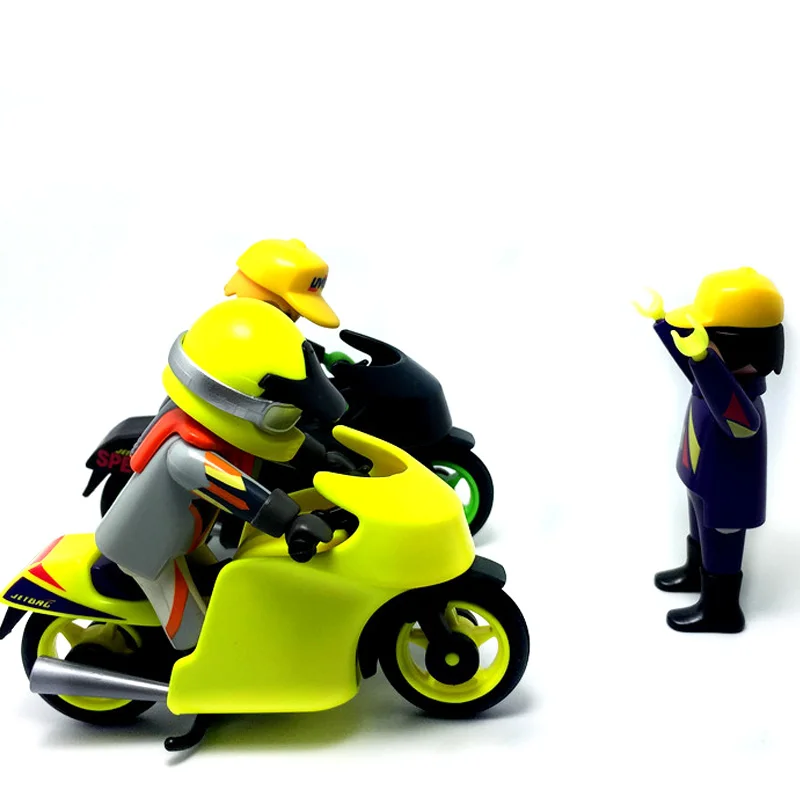 Playmobil мир Рисунок фигурку мира блоки куклы замок Строительные мини кирпичи