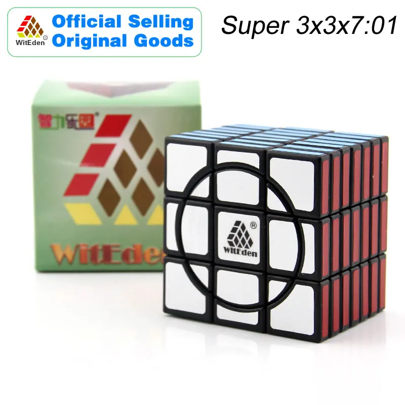 

WitEden Super 3x3x7:01 Magic Cube 337 Cubo Magico Professional Speed Neo Cube Puzzle Kostka Antistress Fidget Toys For Children