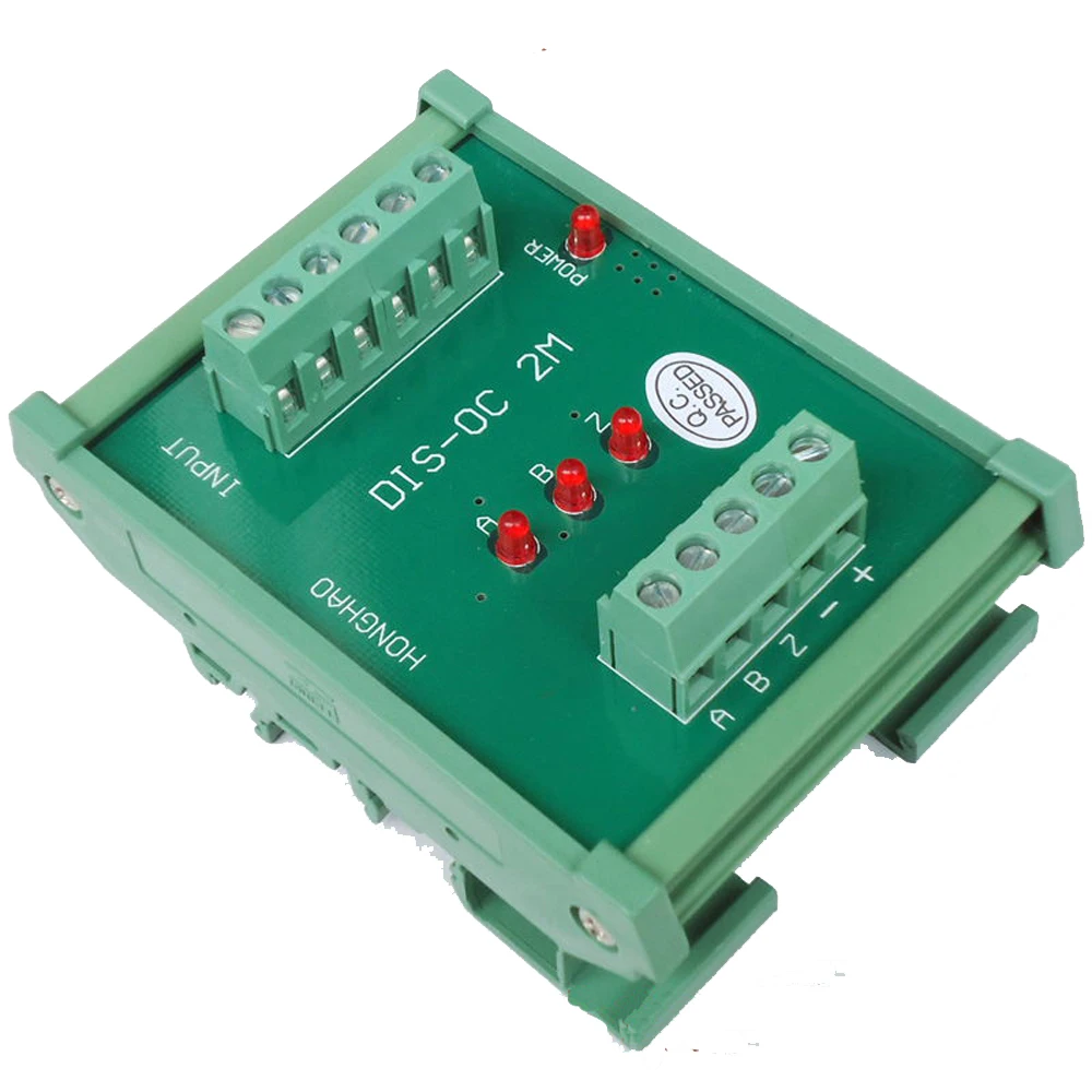 

3 Channels Converter Differential TTL into Collector HTL Signals Teminal Blocks Plate