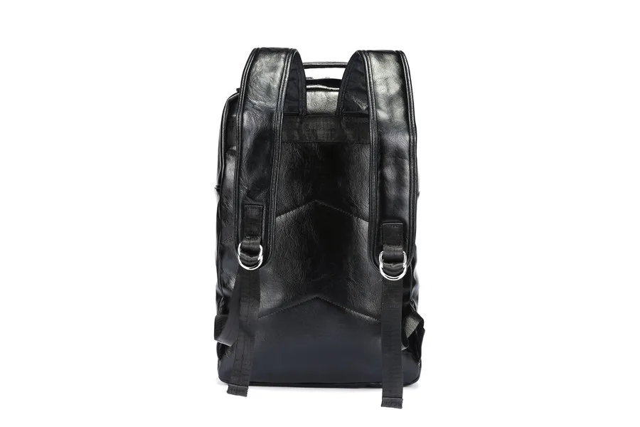 Винтаж кожа рюкзаки для мужчин 14 "ноутбук рюкзаки большой школьников сумка Мода Сумка через плечо для путешествий Сумки