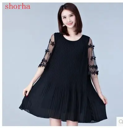 

Round neck yarn flowers maternity dresses maternity dresses pregnancy clothes for Pregnant Women nursing dress Maternity shir