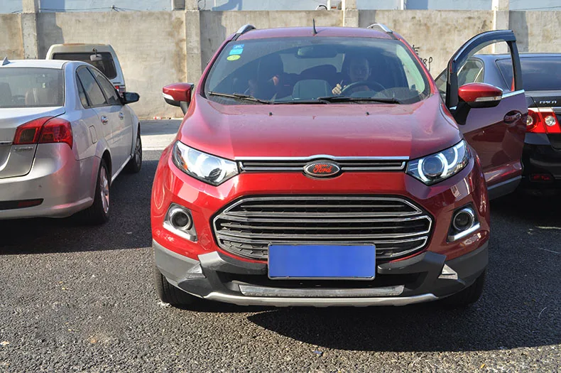 D_YL Автомобиль Стайлинг для Ford Ecosport фары 2013 Ecosport светодиодный фар DRL Объектив Двойной Луч H7 Ксеноновые bi Xenon объектива