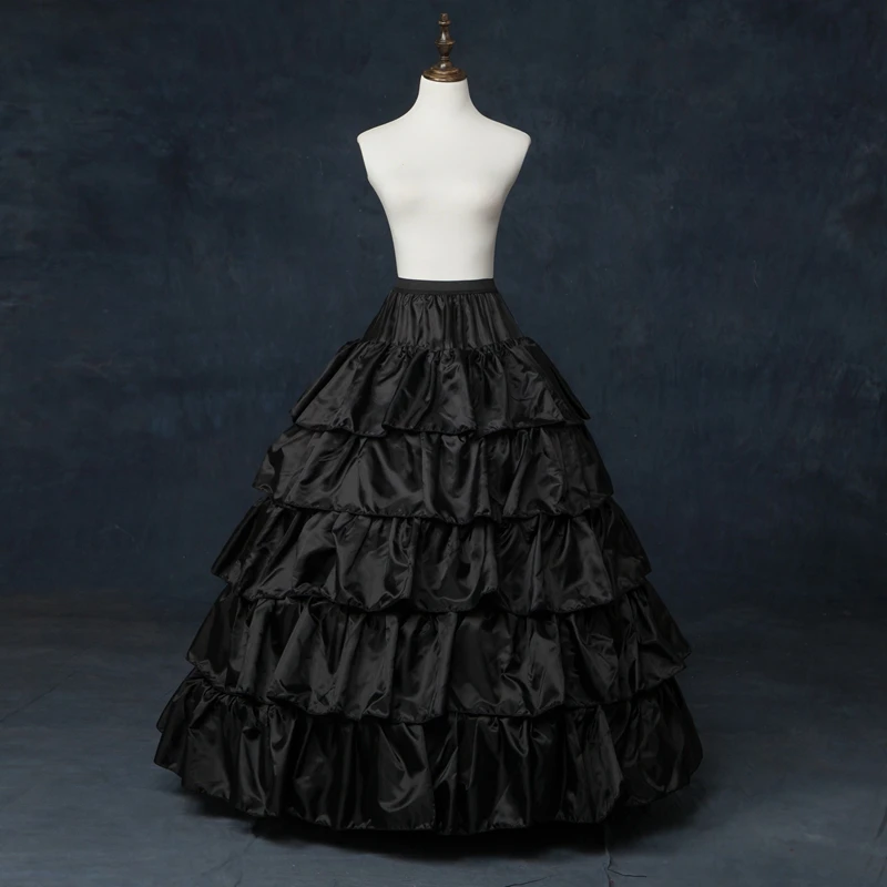 

Rococo Prom Skirts Gown Reenactment Gothic Hoop-Skirt