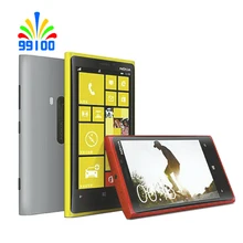 Разблокированный Nokia Lumia 920 windows OS телефон двухъядерный 4," с wifi gps 32 Гб 8МП камера отремонтированный