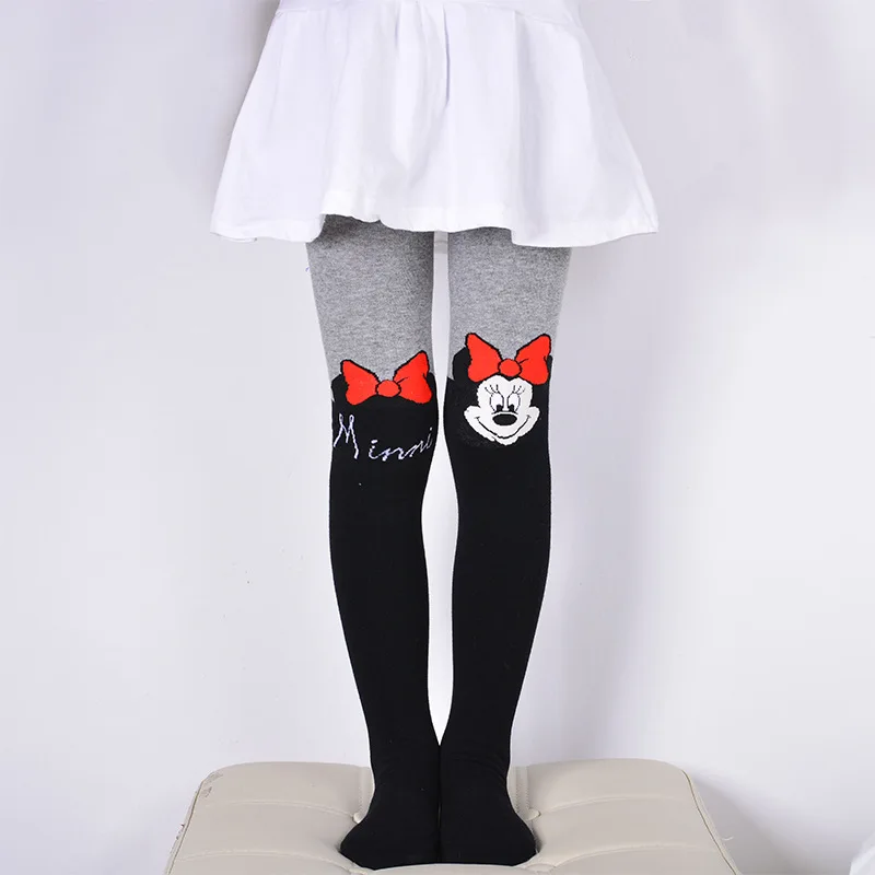 Spring Autumn Girls font b Tights b font Cartoon Cat Baby Girl Gift Pantyhose Fashion Knitted