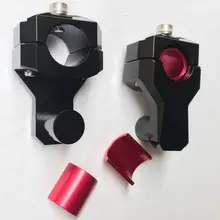 22 мм руль жир бар Монтажный Зажим Комплект мотоцикл Грязь велосипед ямы ручные охранники