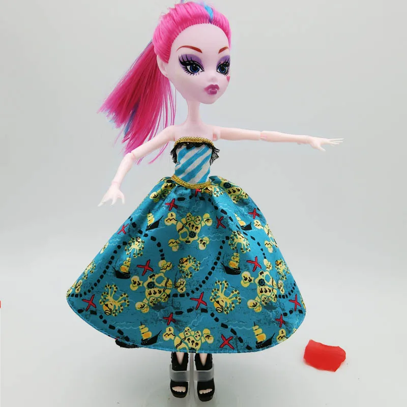 Модная Роскошная Одежда для куклы Monster High, вечерние платья, летние платья, платья для куклы монстр демон