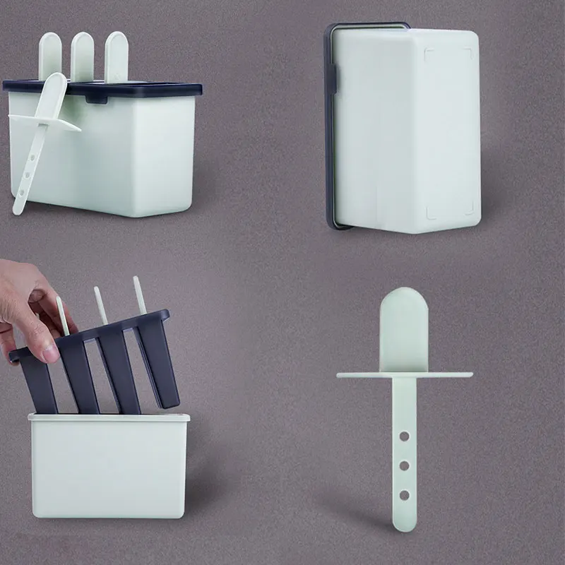 Многоразовые винтажные формы для Фруктового мороженого на палочке Прямоугольная форма для изготовления мороженого DIY Мороженое Поп соски кухонные инструменты для приготовления пищи