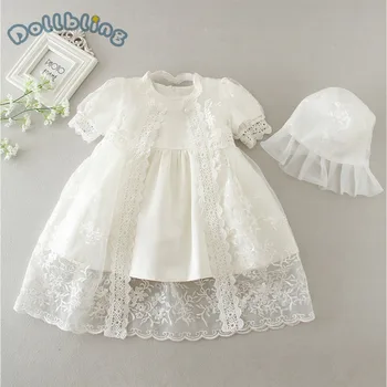 

Princess Dresses+Cap suit Pleated Lace Summer Wedding Birthday Party Kids Baby Tutu Dresses For Toddler Girls Children'S Costume