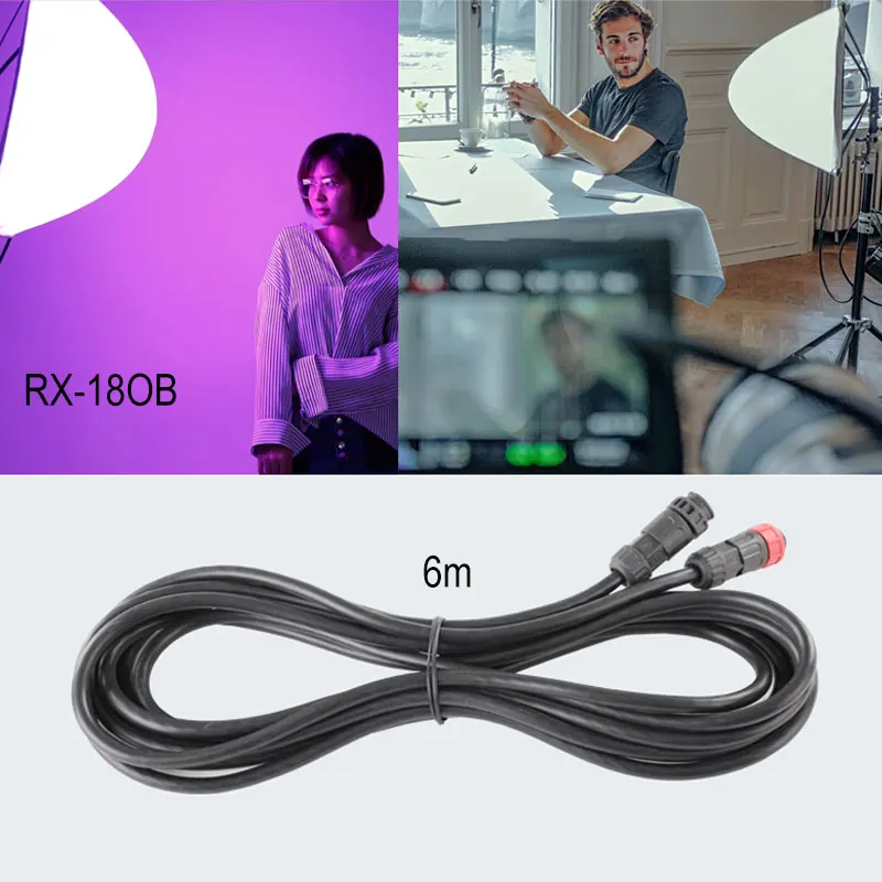 Водоустойчива кутия Roll-Flex серия RX-718 100W RGB 2700-9999K преносима LED фото лампа с DMX 648бр. Vattentät låda RX-718 100W RGB 2700-9999K Portabel LED-bildlampa med DMX 648pcs Flexibel fotografi Säkerhetsbox Falcon Eyes 2x1.51