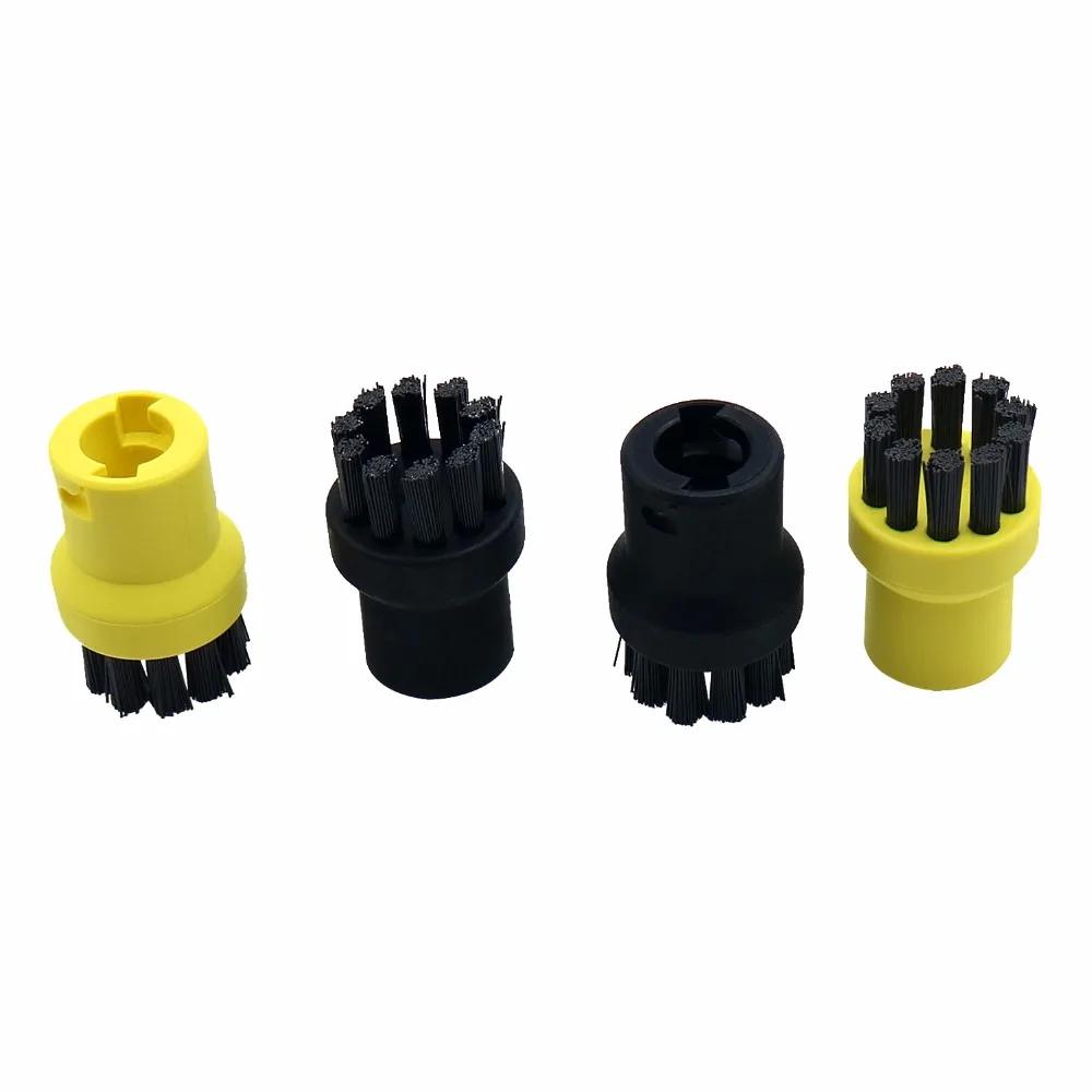 

4pcs/lot Steam Cleaner Brushes Round Brush for Karcher SC952 SC1052 SC1122 SC1125 SC1402 SC1475 High-quality Free shipping