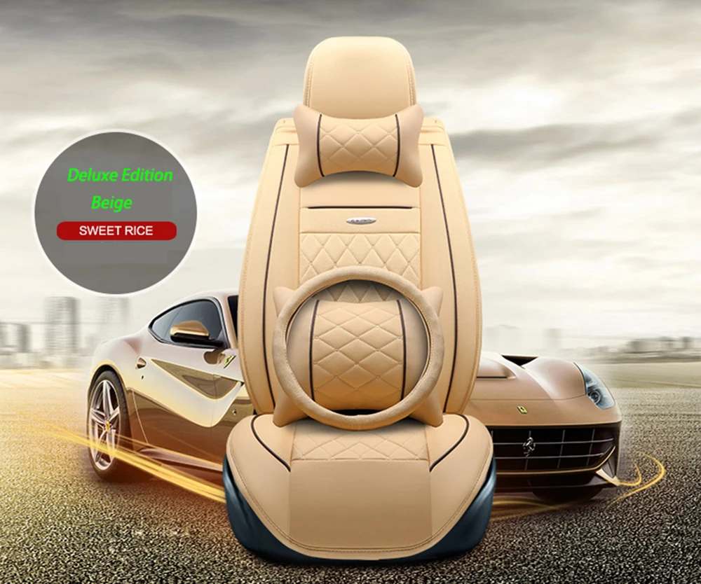 Front+Rear Special Leather car seat covers For Audi A6L R8 Q3 Q5 Q7 S4