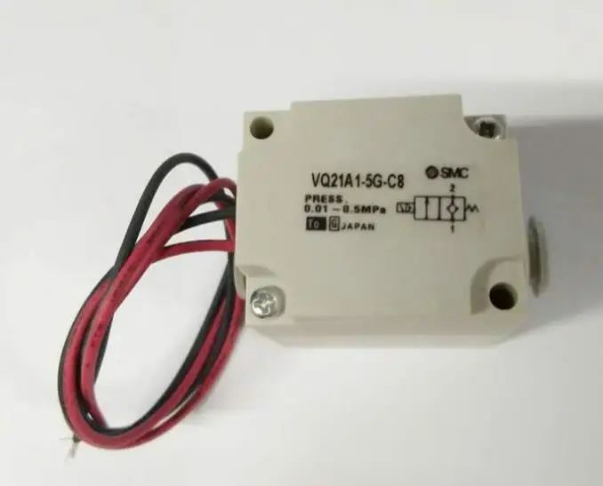 

New VQ Series 2 Port Solenoid Valve VQ21A1-5G-C8 DC24V 8mm