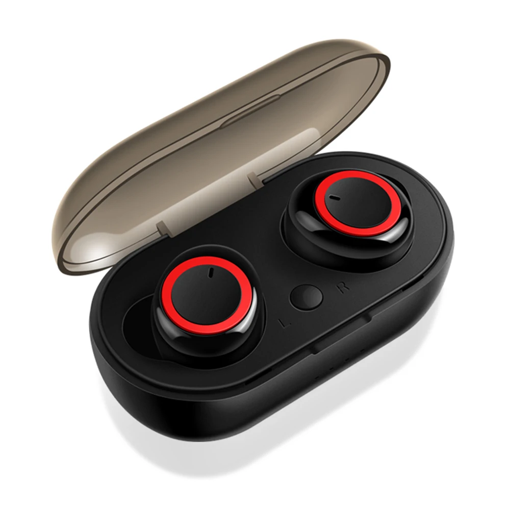 

D002 TWS True Wireless Bluetooth 5.0 Earphones Super bass True stereo Headset in-Ear Sports Earbud with Charging Box vs i10 Tws