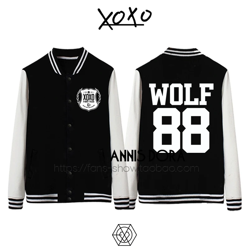 EXO XOXO KISS & HUG первый год BAEKHYUN SEHUN KAI 1 й логотип хлопковая флисовая бейсбольная