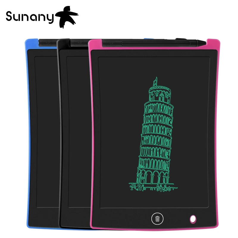 

Sunany 8.5''Lcd Writing Tablet Electronic Drawing Writing Board Handwriting Pads ultra-thin Board with pen Erase Button