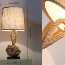 Винтажная настольная лампа de, Винтажная настольная лампа mesaLamps, настольные лампы, светодиодный светильник для спальни