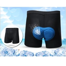Новое поступление мужские нижнее белье для велоспорта, шорты с подкладкой из впитывающего материала нижнее белье Велоспорт шорты черный Ciclismo Шорты