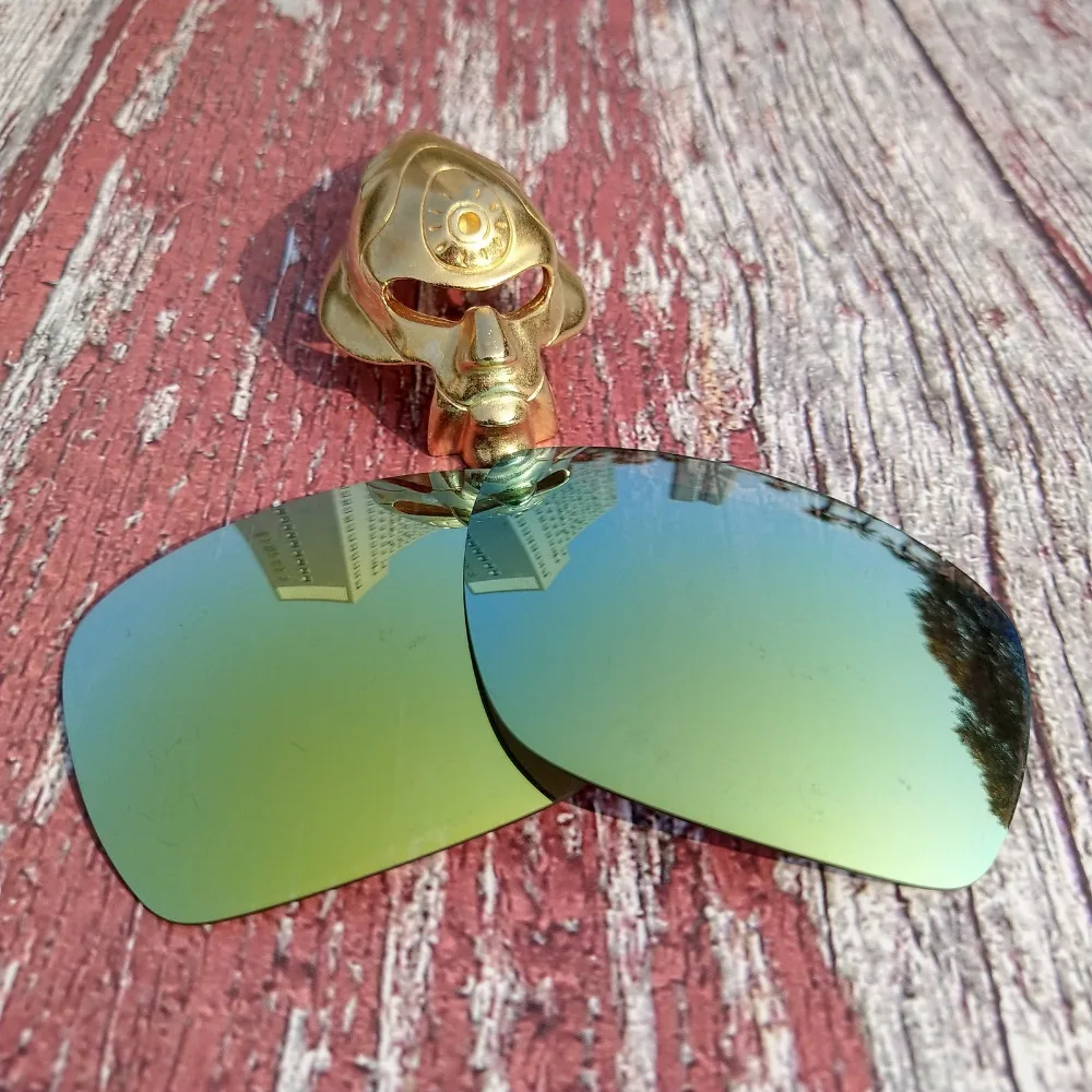 

Wholesale Glintbay 100% Precise-Fit Polarized Replacement Lenses for Oakley Dispatch 1 Sunglass - 24K Golden Mirror
