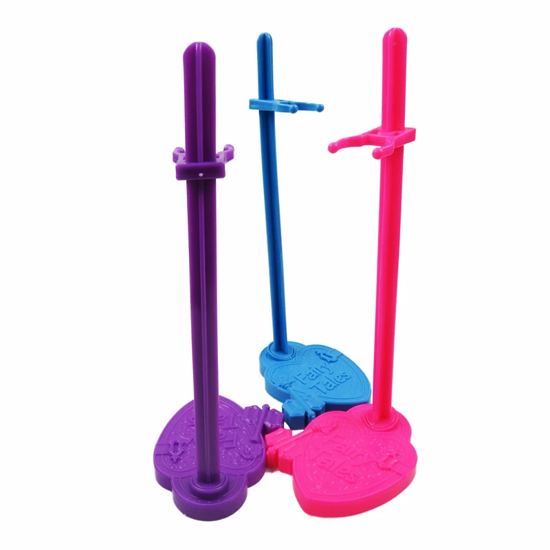 10 Pcs/ Set Dolls Stand Accessories Doll Display Holder Stands For