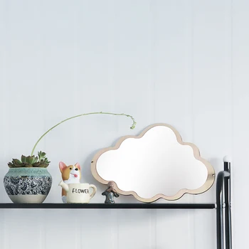 

INS Nordic Style Butterfly Batman Cloud Shatterproof Acrylic Bathroom Decoration Mirror Kid Room Wall Decoration Baby Wall Decor