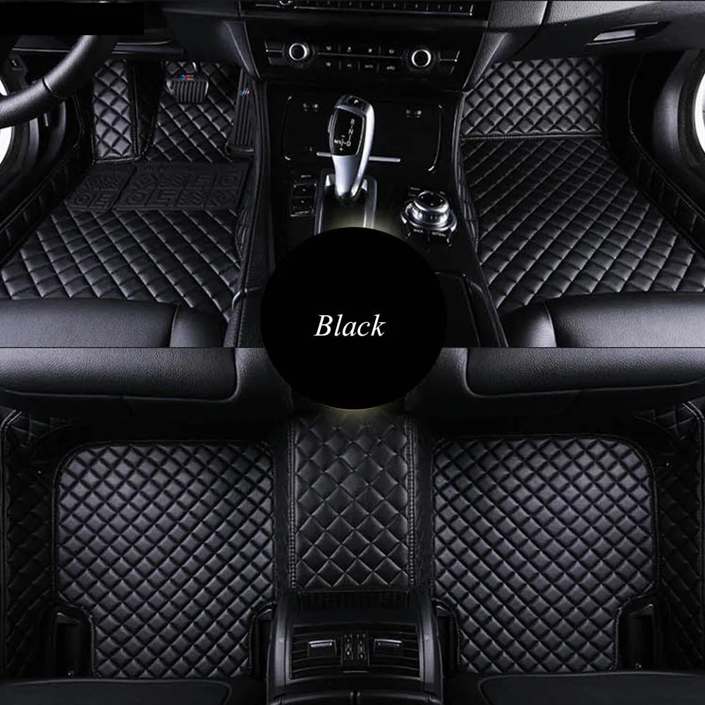 

Car floor mats made for Hyundai Azera Veloster Tucson ix35 Santa Fe Elantra ix25 Verna carpet anti slip case rugs liners