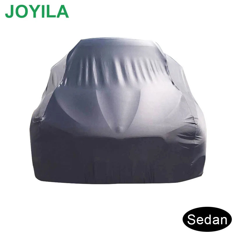 

Joyila190T Polyester Waterproof Car Cover Rainproof Dustproof Sunscreen Snowproof All-Black Cover Car For Sedan