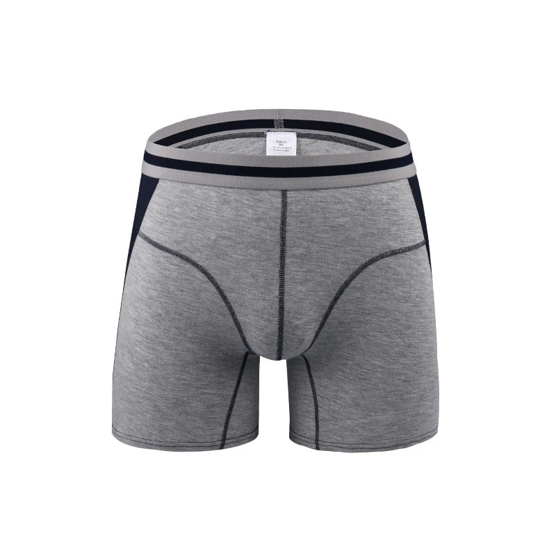 Новые мужские боксеры нижнее белье сексуальные длинные трусы Cueca Masculina u образный