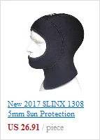 SLINX 1308 5 мм Защита от солнца защита неопрена Водонепроницаемый оборудование для дайвинга Рыбалка Подводное Плавание Полный Уход за кожей лица маска-капюшон Кепки