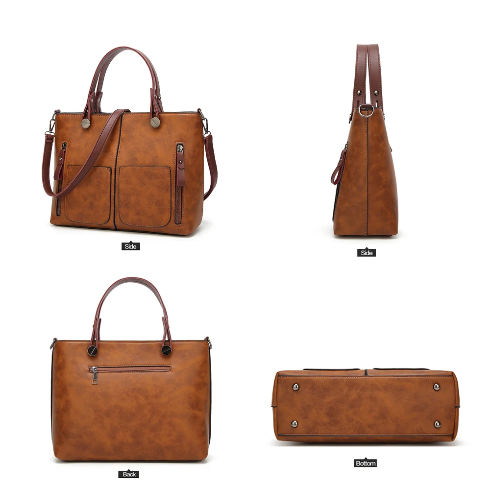 Tinkin Vintage Shoulder Bag Female Causal Totes for Daily Shopping - 32956871741
