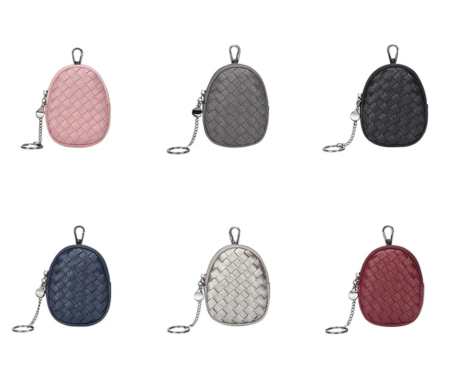 Для женщин сумки тканые кошельки для карт Мода instyle дизайн