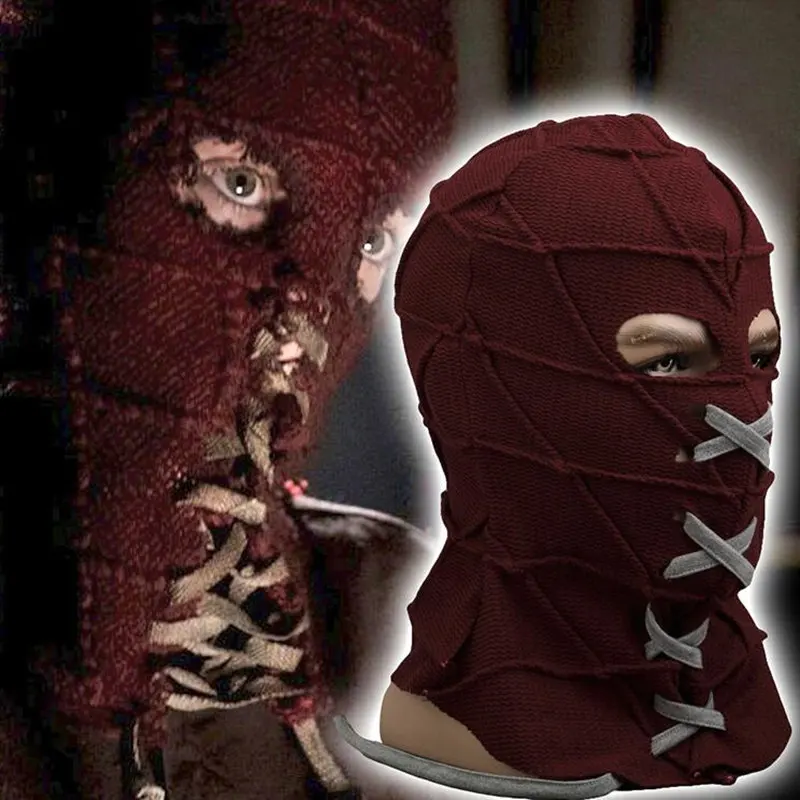 

Halloween Movie BrightBurn Cosplay Costumes Face Mask Party Knit Masks