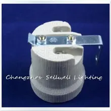 Отличная! e27 Керамика Светильник направленного света настольная Лампа патрон Z173