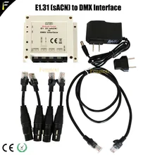 Интерфейс DMX e1.31 до DMX512 компьютерная консоль контроллер заменить USB для DMX костюм для матрица MagicQ для сцены для движущихся голов светового оборудования